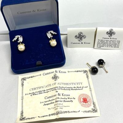 HST264- Camrose & Kross Earrings Fashion Jewelry 