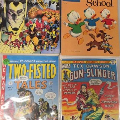 HST004 - Assorted Comics and Dell Giant Hewey, Dewey & Lewey 