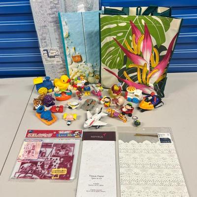 HST026 - Assorted Toys, Bags, And Crafts