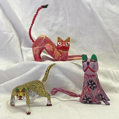 Fabian Lopez Oaxaca Triplett Kitty Cats 