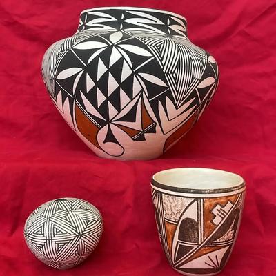 Acoma Pueblo, Hopi & Mata Ortiz Pottery