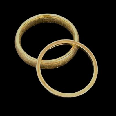14k Gold Wedding Bands (6.78g)
