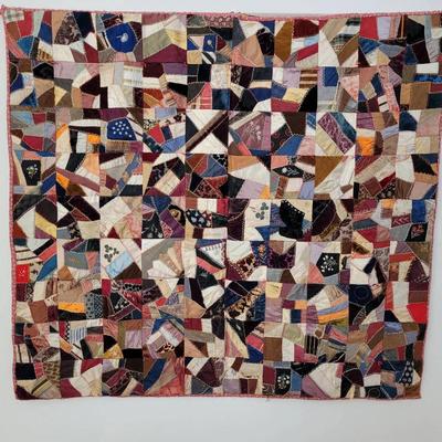 Crazy Quilt Wall Hanging 