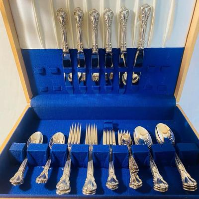 Birks Sterling Silver Flatware (1,108 Grams)