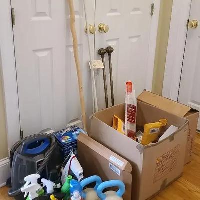 Home Improvement & Exercise Equipment Featuring Bissell SpotClean