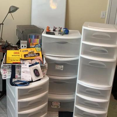 Sterilite Storage Drawers, Whiteboard & Office Essentials

