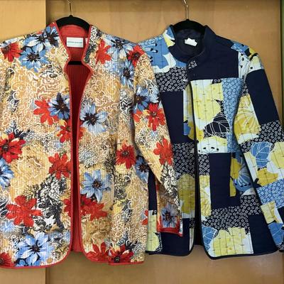 Alfred Dunner Quilted Jackets Size 14