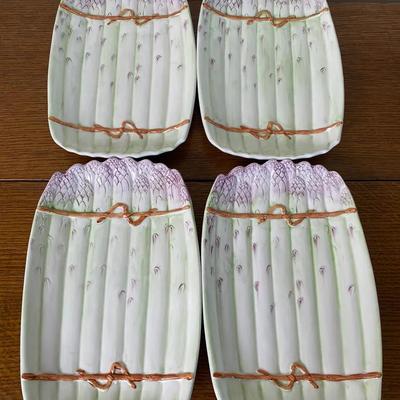Asparagus Plates Made in Italy