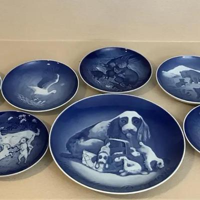 Copenhagen Blue Plates