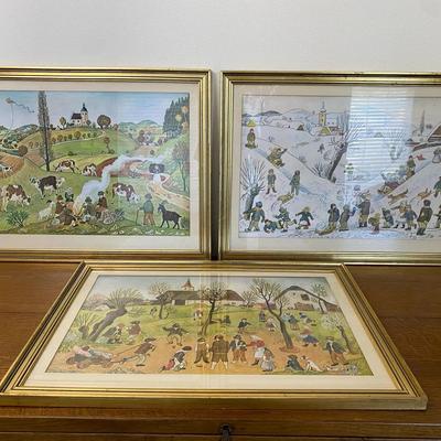Josef Lada (1887–1957) 3 of the 4 Seasons 