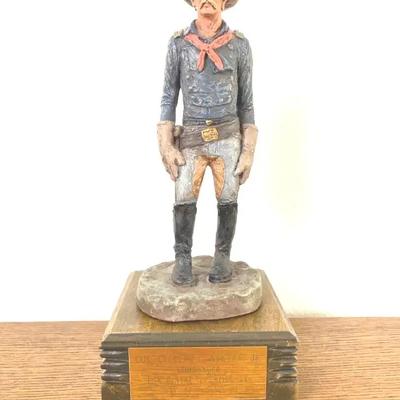 Michael Garmen Sculpture - Rancher