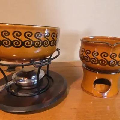 Clay Fondue Pots 