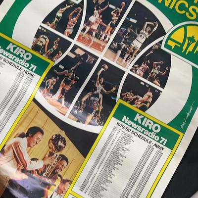 Seattle Super Sonics Basketball Posters (8)