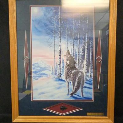 "Wolf Creek" by artist Julie Kramer Cole. 