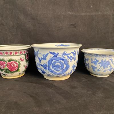 Asian Themed Planters