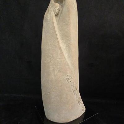 Austin Productions 1982 Acoma Mother and Child Freedom Spirit Art Sculpture