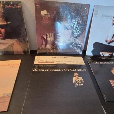 Record Albums -  Barbara Streisand Albums (7)