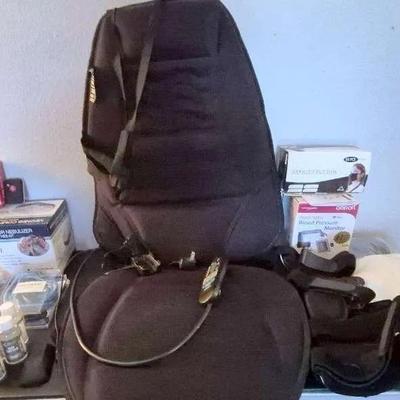 HoMedics Heated Massage Seat, Nebulizer, Blood Pressure Monitor, & More