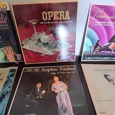 Set of 6 Classical/Opera Albums 