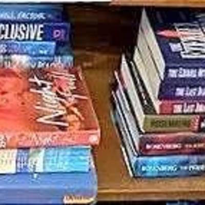 Hardcover Books By Rosenberg Sandra Brown, Judith McNaught, and Nora Roberts