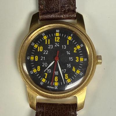 Military Type A-D MIL-W-6433 Quartz Analog Men's Watch