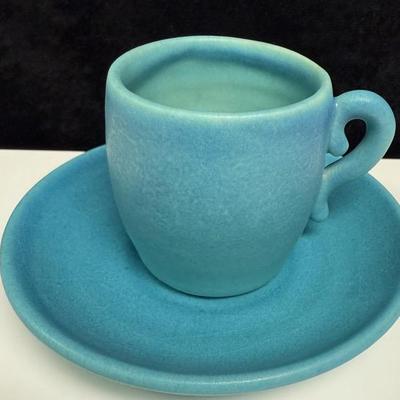 Van Briggle Demitasse Cup/Saucer