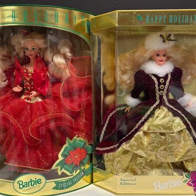 1993, 1996 Holiday Barbie