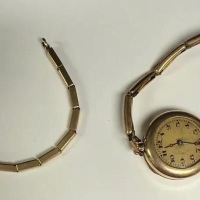 Vintage Wadsworth Rambler Helbros Swiss Pocket Watch 