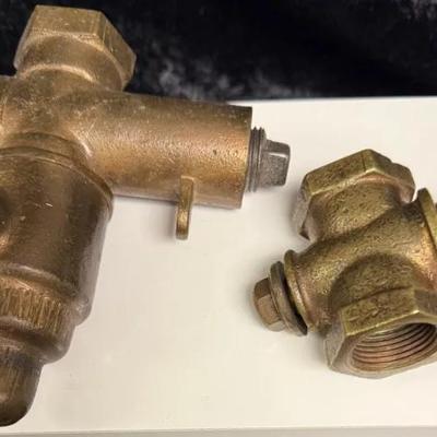 Gas Valve and Relief Valve