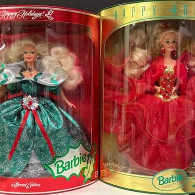 1993 1995 Special Edition Holiday Barbie