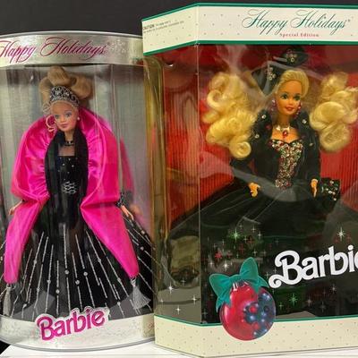 1991, 1998 Holiday Barbie 