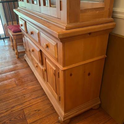 Sale Photo Thumbnail #58: $300 Broyhill Fontana china cabinet