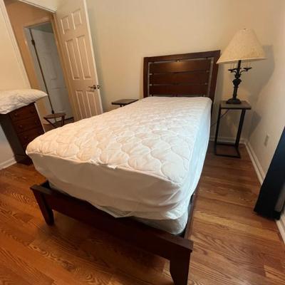Sale Photo Thumbnail #48: $250 Coaster Fine Furniture -Like  New- twin bed with Serta mattess and boxspring