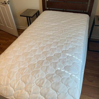 Sale Photo Thumbnail #50: $250 Coaster Fine Furniture -Like  New- twin bed with Serta mattess and boxspring