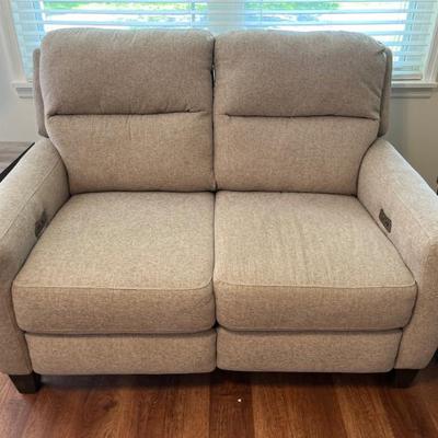 Sale Photo Thumbnail #5: $500 Southern Motion auto recliner sofa- like new- 60" W x 34" Deep