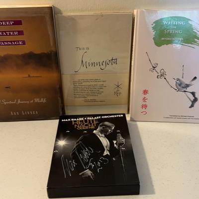 Books "Deep Water Passage", "This is Minnesota", & "Waiting for Spring" and Signed DVD