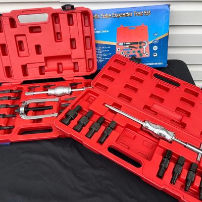 Blind Hole Pilot Bearing Puller Set, Hydraulic Tube Expander Tool Kit & More