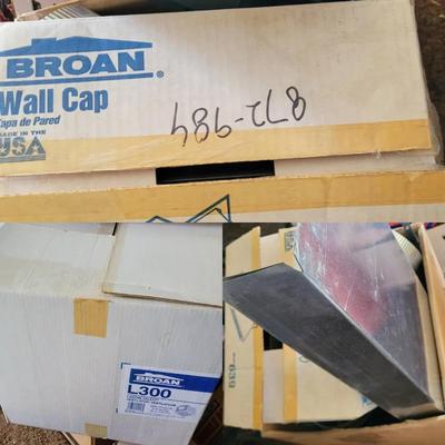 Broan L300 Ventilator 2.9 Sones, Broan Wall Cap Venting & Hvac Items