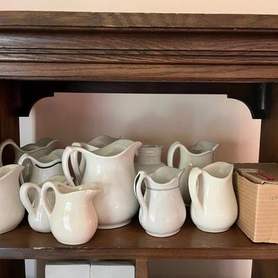 Ironstone Antique & Vintage Pitcher Collection 