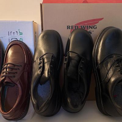 2 Black Red Wing Shoes 13D And Mason Walkaboot 12D