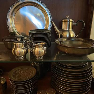 Vintage Franciscan Madeira Dining Set