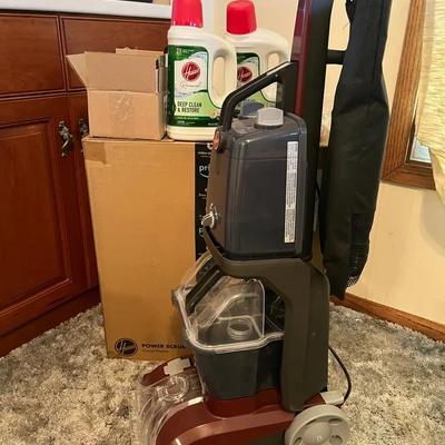 New Hoover PowerScrub Deluxe Upright Carpet Cleaner