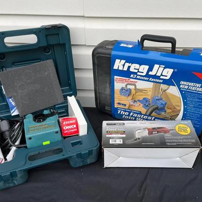 Kreg Jig K3 Master System, Drill Doctor DD500X Drill Bit Sharpener & More