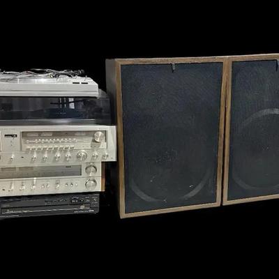 Sony, Toshiba, Realistic, Sanyo Stereo Equipment