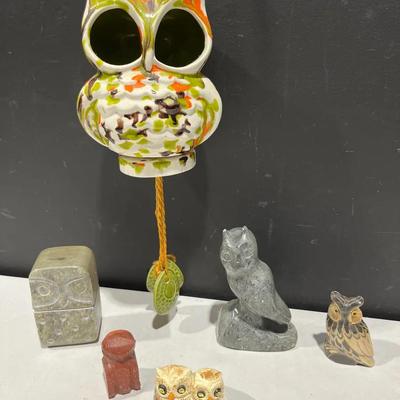 Vintage Owl Collection - Soapstone And More