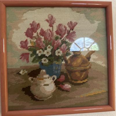 Needlepoint artwork