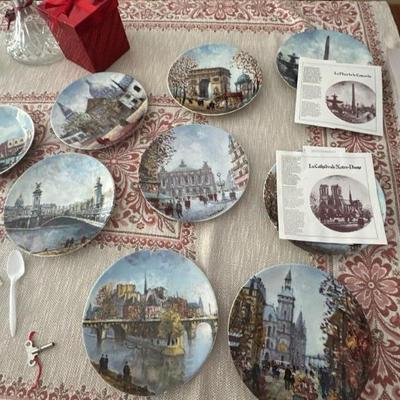Limoges collector plates 