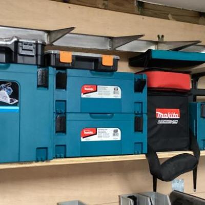 Sale Photo Thumbnail #107: Makita maktrack modular tool storage system
