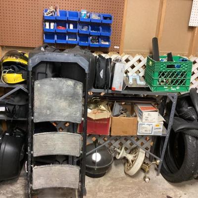 Motorcycle Helmets, Luggage, Tires
