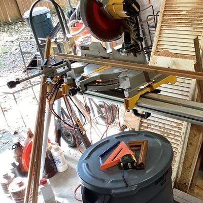 Sale Photo Thumbnail #59: Dewalt 12 inch double bevel sliding compound miter saw